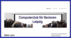 Desktop Screenshot of computerclub-senioren-leipzig.de
