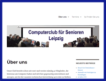 Tablet Screenshot of computerclub-senioren-leipzig.de